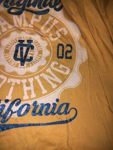 Mustard Long Hand T Shirt