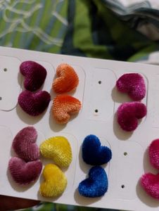 Heart Stud Earrings