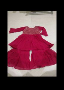 Floral Dress and Scarf Set