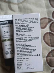 INSIGHT 3 In 1 Oil Free Primer
