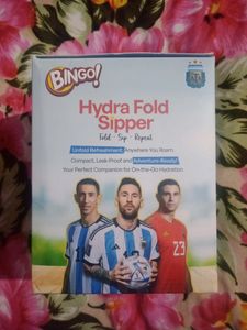 Collapsible/Foldable Football Sipper Merch ⚽
