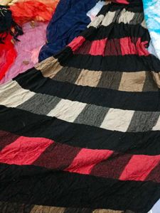 Assorted Dupattas - Vibrant Colors Set Of 12