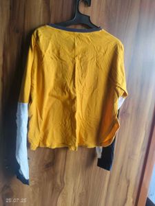 Stylish Mustard Top