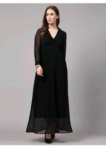 Elegant Black Maxi Dress