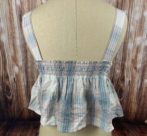 American Eagle Smocked Detail Flowy Top