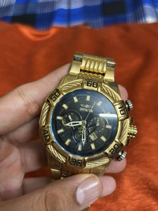 Invicta Gold Watch