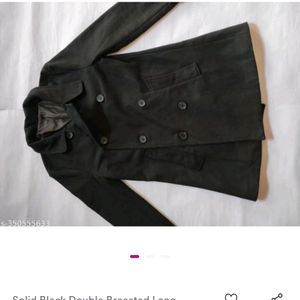 bLack long coat