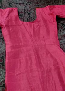 Pink &amp; Yellow Kurta
