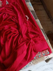 Pink Embroidered Kurta Salwar Suit