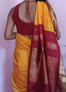 Festive Yellow Saree