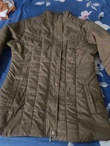 Brown Puffer Winter Jacket