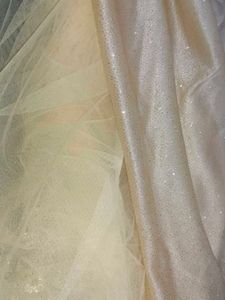Cream Colour Half N Haf Saree..