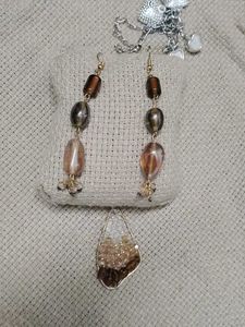 Beaded Dangle Earrings
