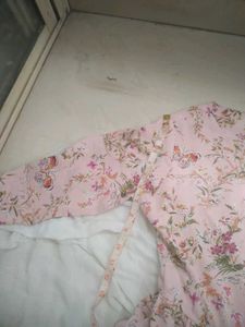 Pink Floral Frock