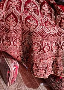 Red Bridal Lehenga