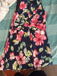 AND PRINTED DRESS
