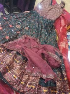 Trendy Jaipuriya Print Gown