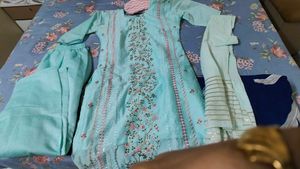 Elegant Embroidered Kurta Set