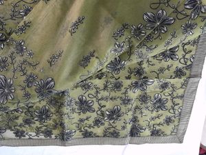 Olive Printed Saree (Women&#39;s)