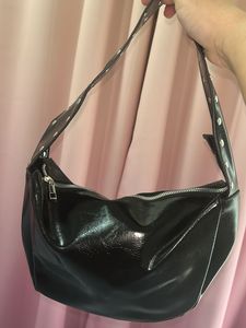 Forever 21 Black Faux Leather Bag