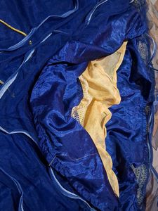 Royal Blue Embroidered Lehenga Choli