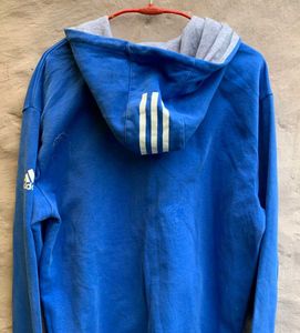 Adidas orignal rare Blue Hoodie