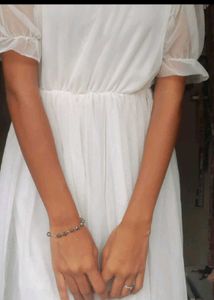 Sheer White Dress