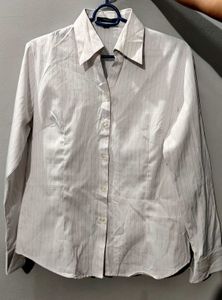 Striped Button-Down Shirt