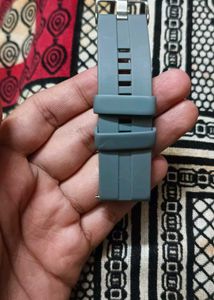 Black Rubber Watch Band