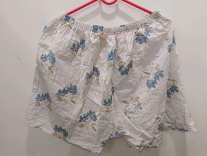 Floral Print Lounge Shorts