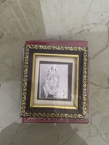 999 Pur Silver Murugar Framed Religious Idol