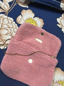 Pink Fuzzy Purse