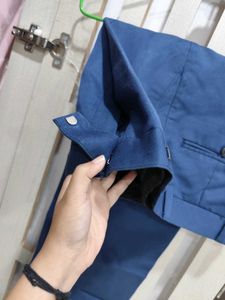 Blue Formal Trousers