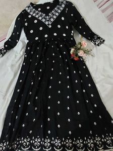 Elegant Black &amp; White Dress
