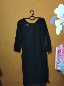 Black Kurta Set