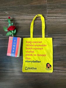 BookTrust Yellow Tote Bag