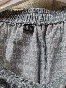 Grey Printed Kurta Set