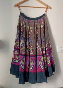 Bohemian Print Skirt
