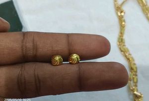 Women Earrings And Chain