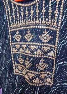 Black Embellished Kurta
