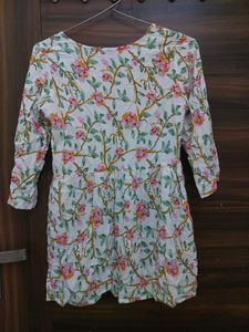 Floral Print Kurti