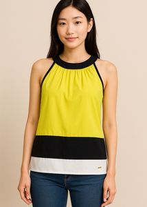 Korean Top With Ribbon Knot 🐝🎀