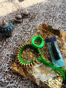 Green Hair Accessories