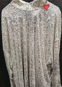 H&amp;m Sequin Top