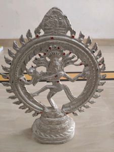 Silver Metal Nataraja Idol