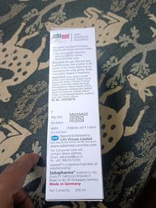 New Sealed Sebamed Anti-Dandruff Shampoo 200 ML