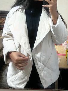 Off White Puffer Jacket