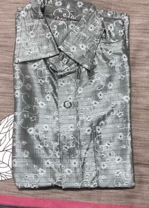 Party Wear Shining Shirt For Boys