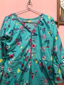 Floral Print Top Kurti