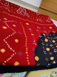 Woolen Shawl Mirror Work
